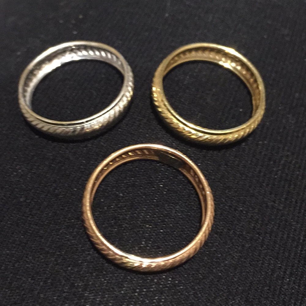 14k gold bands size 7